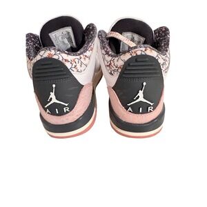 Jordan 3 Retro SE Floral Kids Size 4Y White Pink 441140-100